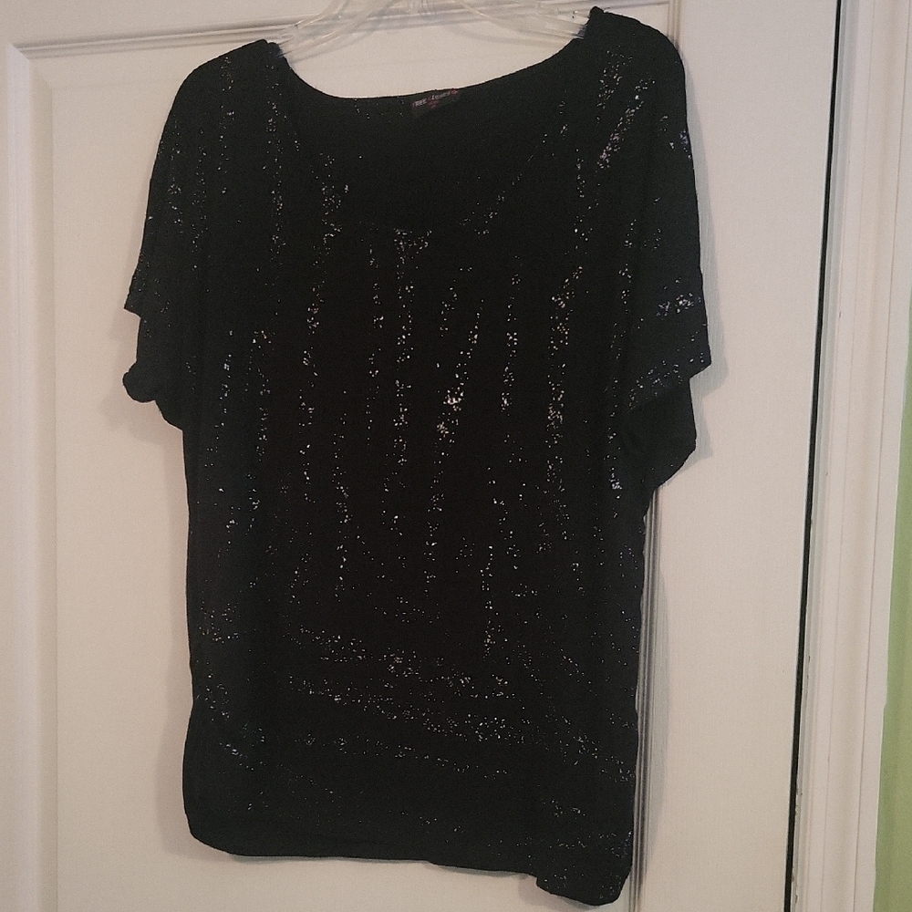 Elegant Black Women's Top
